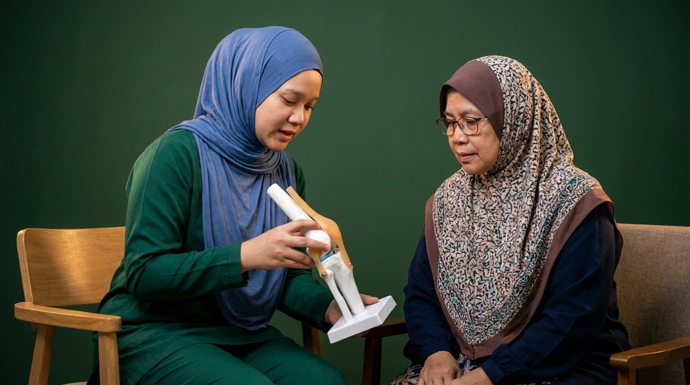 Ruang rawatan dan konsultasi di Klinik Adam Hawa Bera