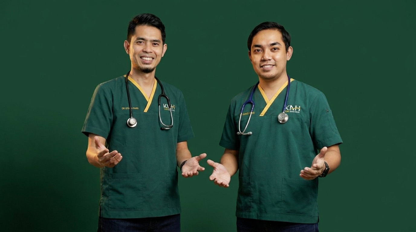 Pandangan luar Klinik Adam Hawa Bera, Pahang